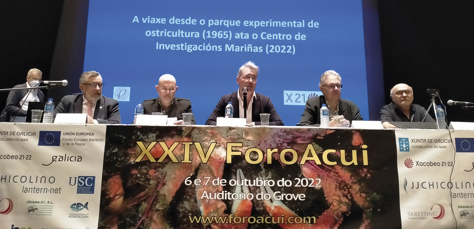 Inauguración de la XXIV edición del ForoAcui en O´Grove
