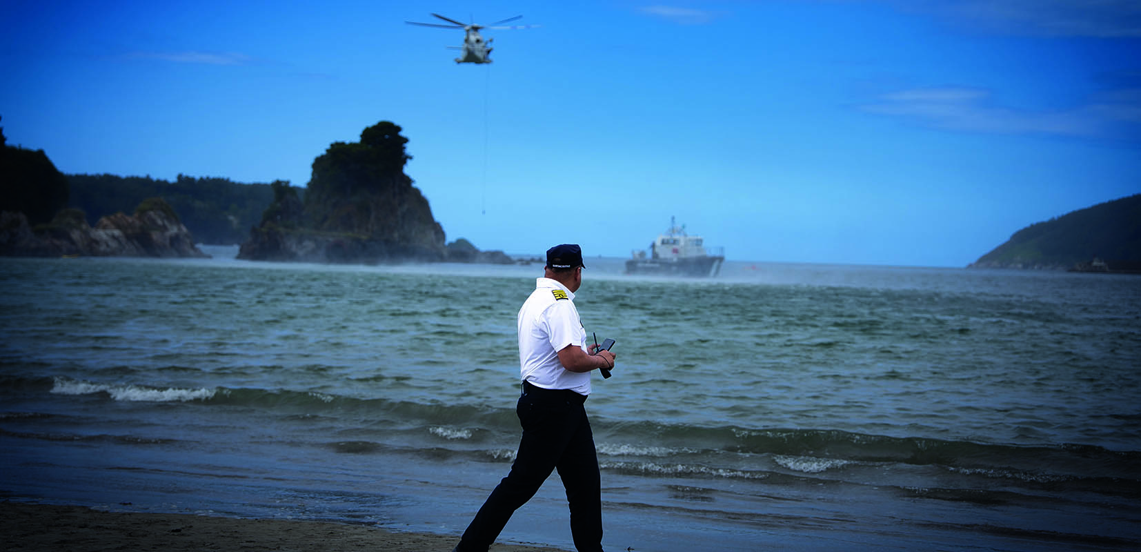 Amador Castro, jefe del servicio técnico de Gardacostas de Galicia