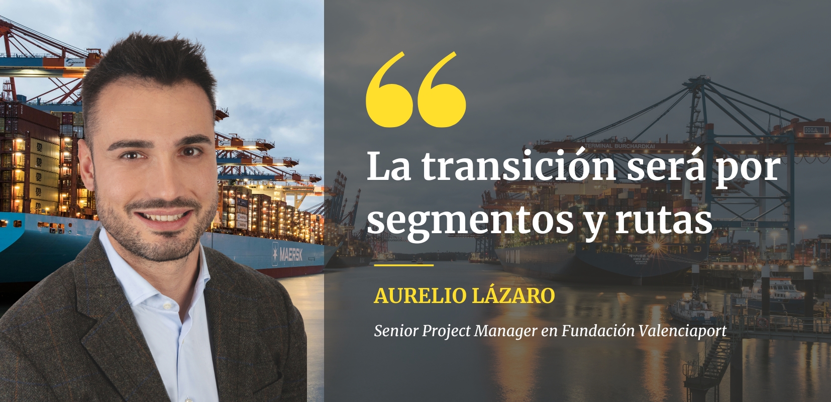 Aurelio Lázaro Senior Project Manager en Fundación Valenciaport