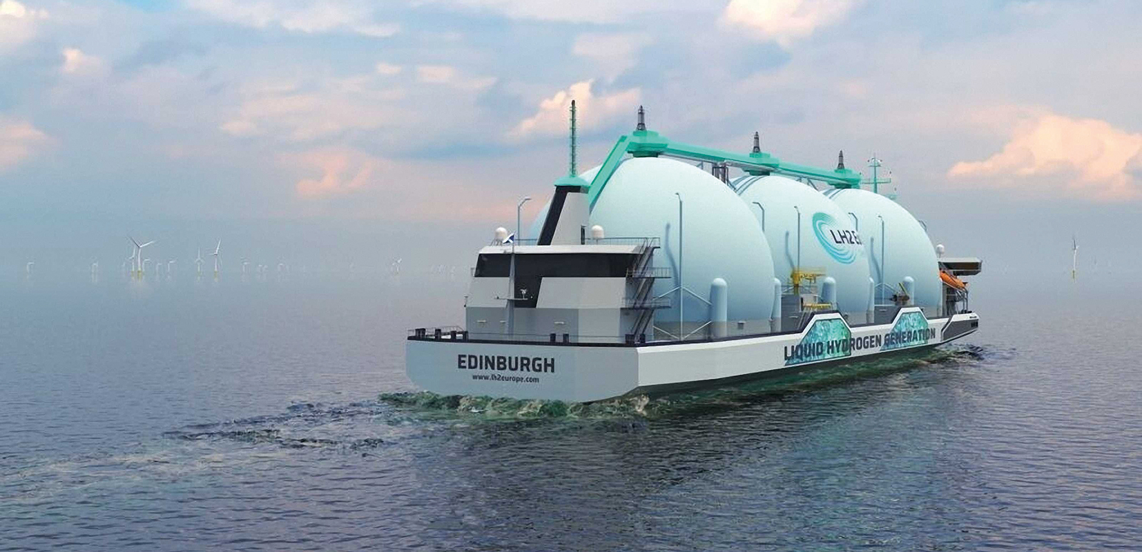 Futuro buque GAIA de hidrógeno / Autor: C-Job Naval Architects