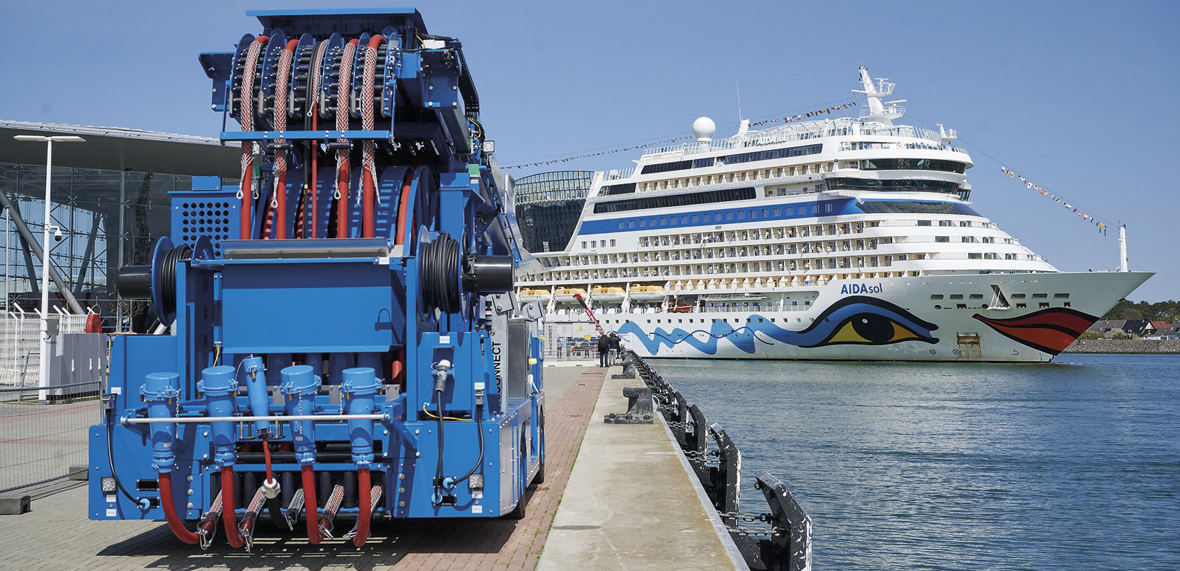 La central eléctrica costera del puerto alemán de Rostock es actualmente la más grande de Europa.