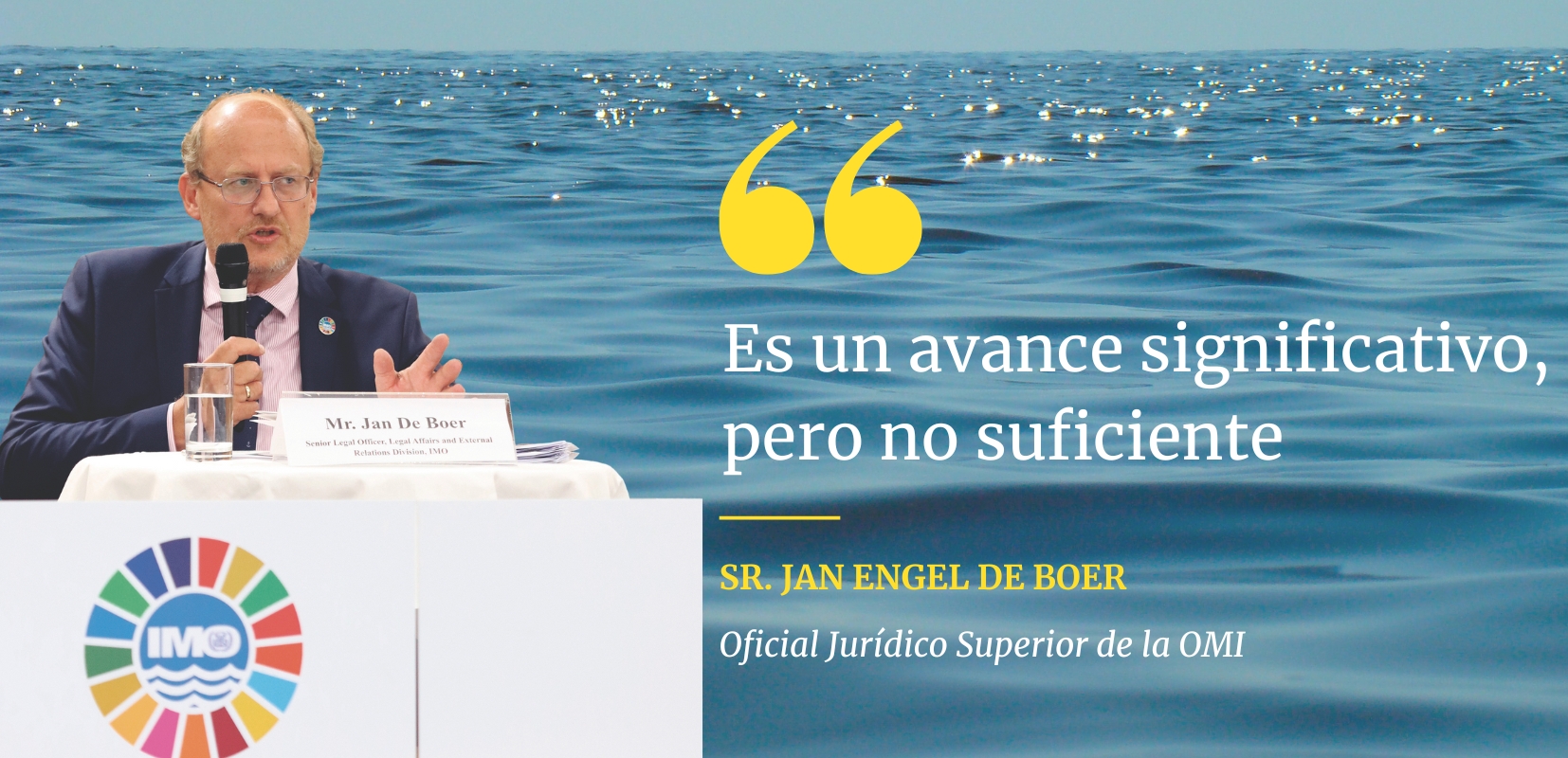 Sr. Jan Engel de Boer  Oficial Jurídico Superior de la OMI