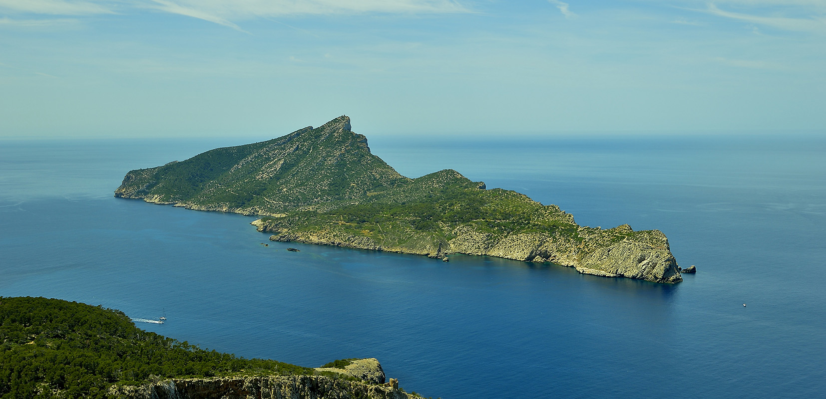 Reserva marina de la Isla Dragonera en Baleares