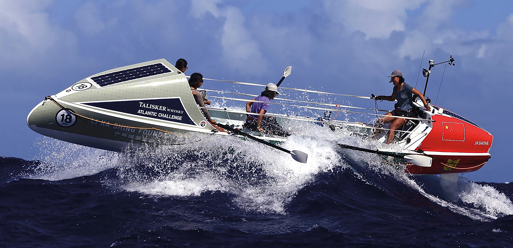 La "Talisker Atlantic Challenge" esta considerada como una de las regatas más exigentes