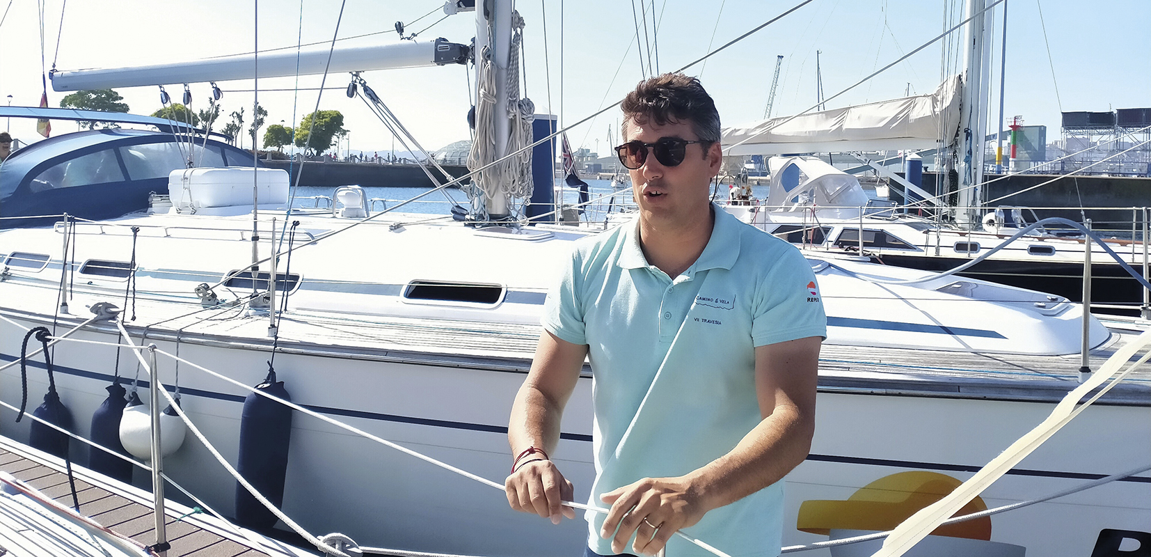 Federico Fernández Trapa, "alma" de la travesía "Sail the Way"