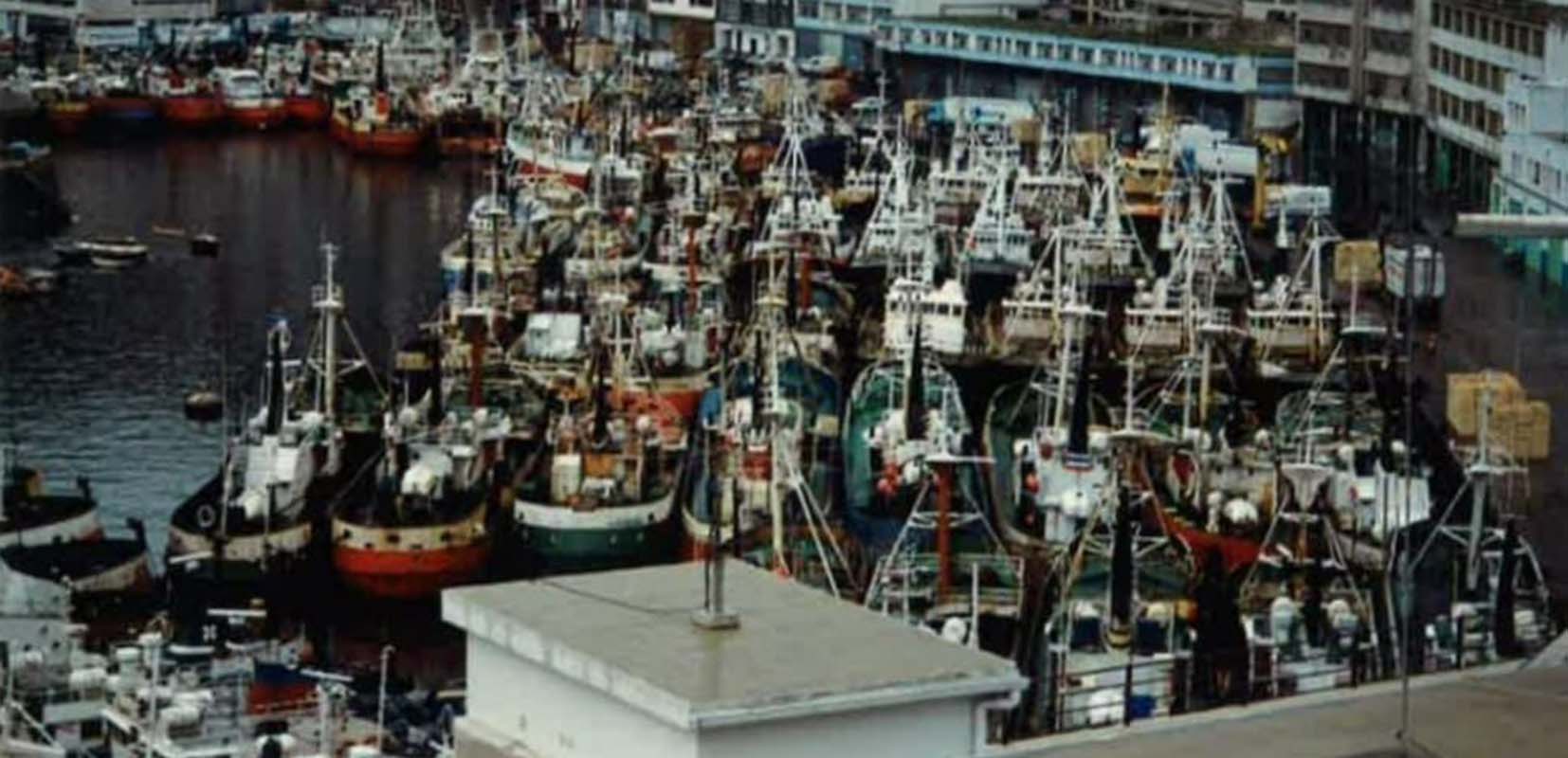 La flota de Ondarroa en los años 90 era una de las más grandes del país