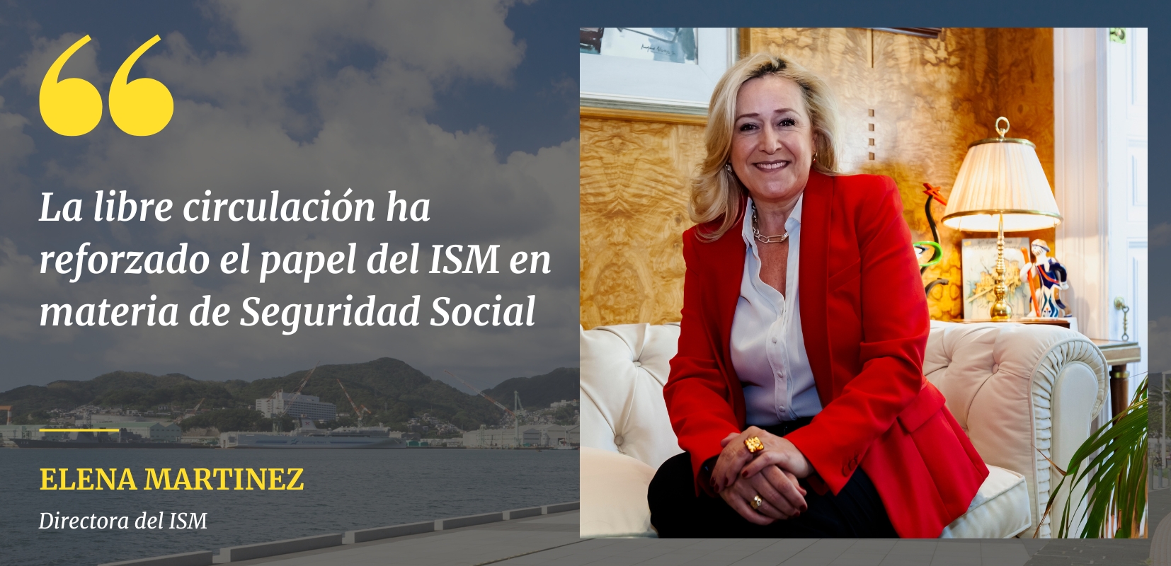 Elena Martinez, directora del ISM