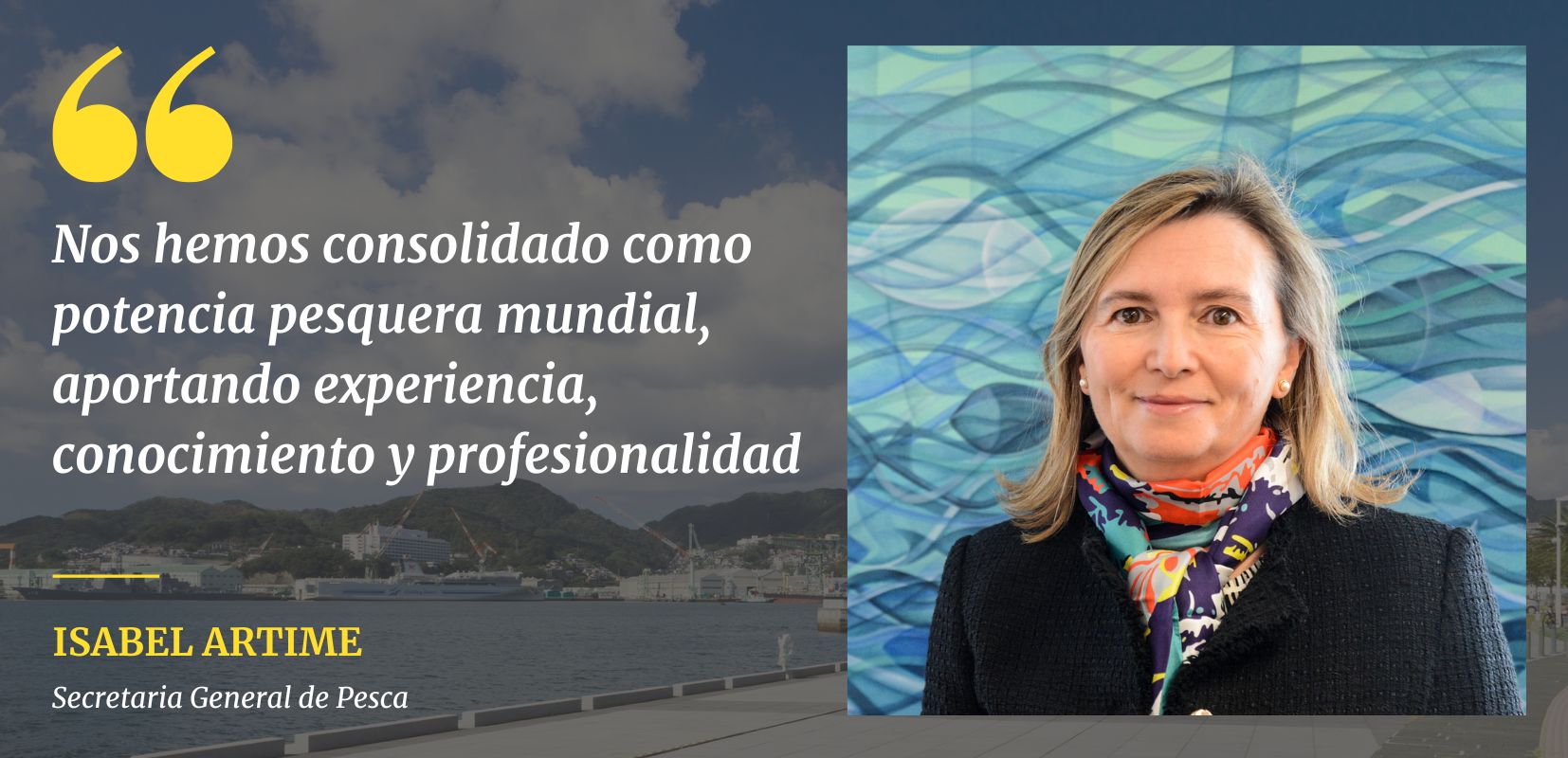 Isabel Artime. Secretaria General de Pesca