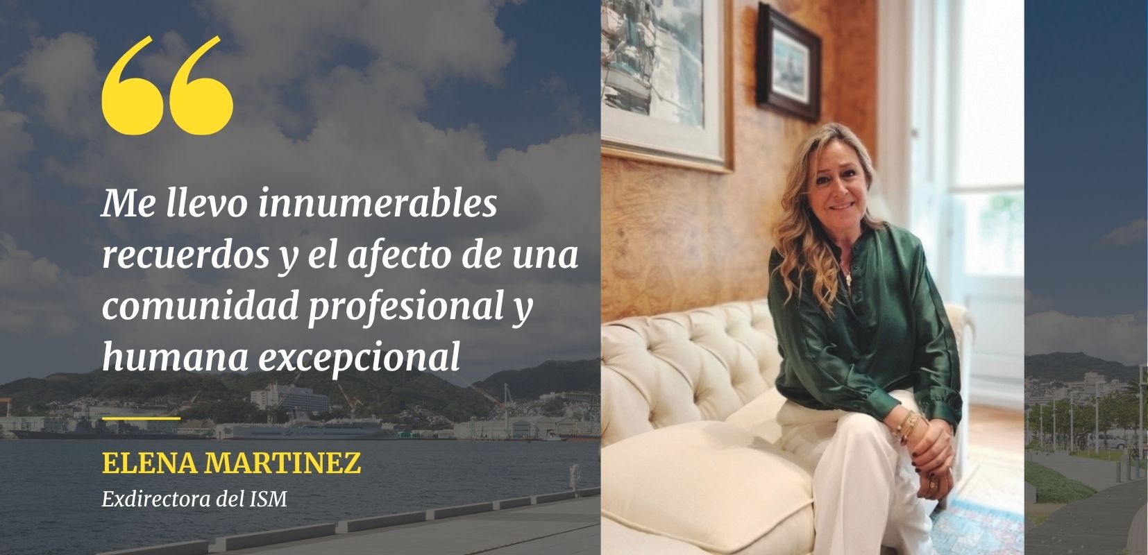 Elena Martínez Carqués en su despacho