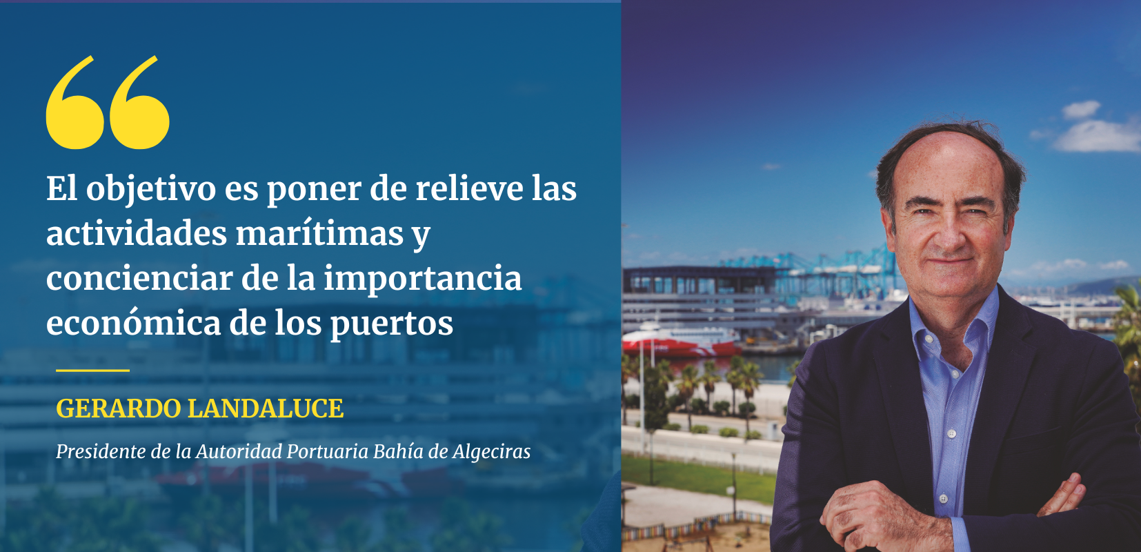 Listado vertical: Gerardo Landaluce, presidente del APBA