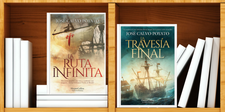 portadas de los dos libros de José Calvo Poyato
