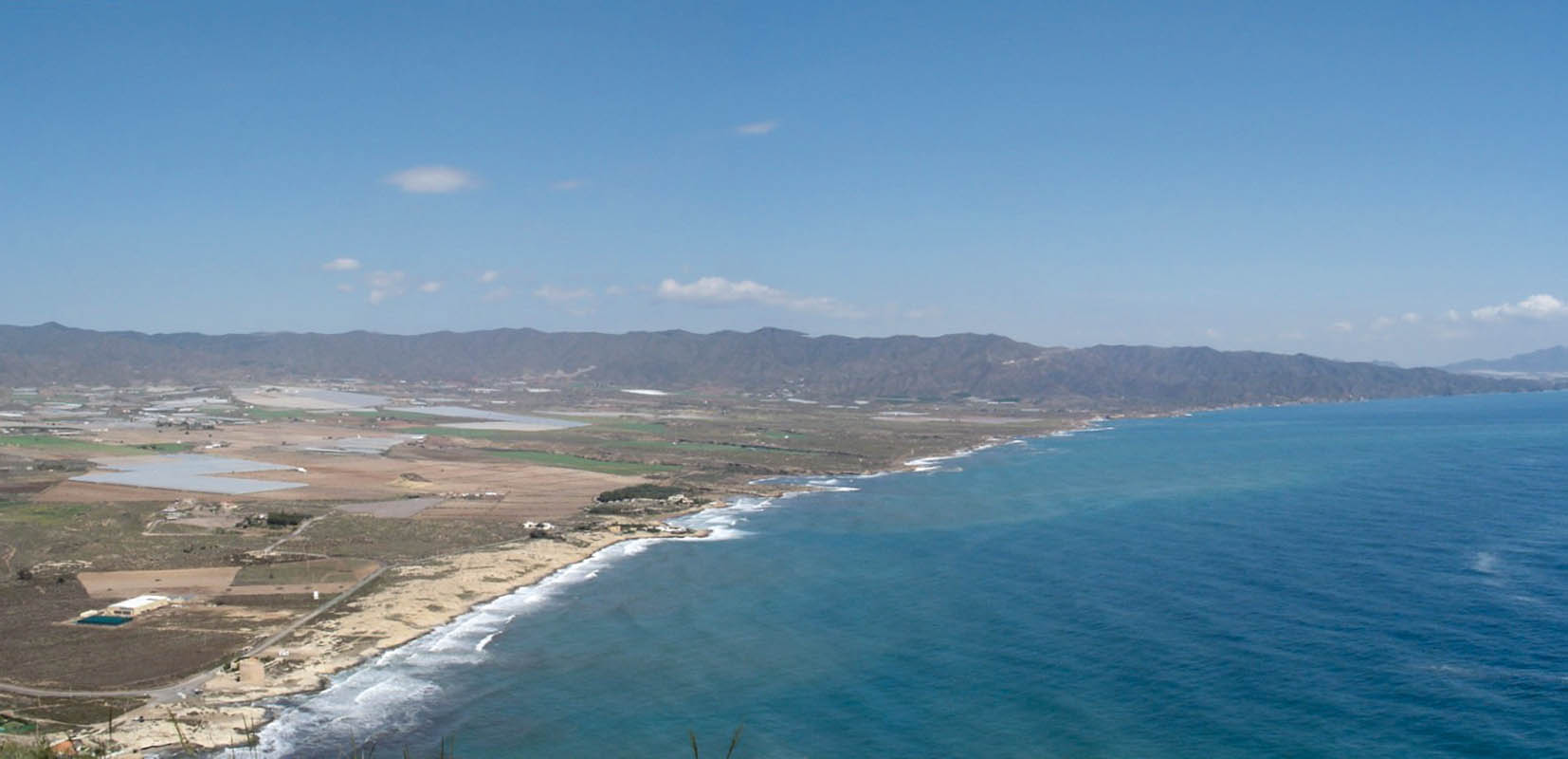 Imagen panorámica de Marina de Cope Murcia.