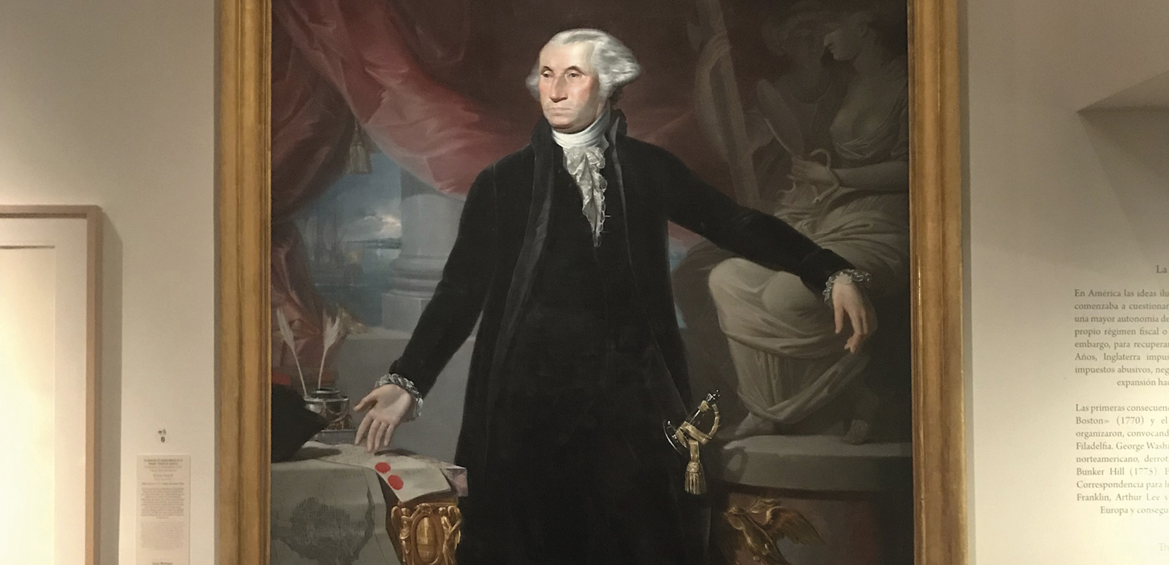 Retrato del presidente George Washington