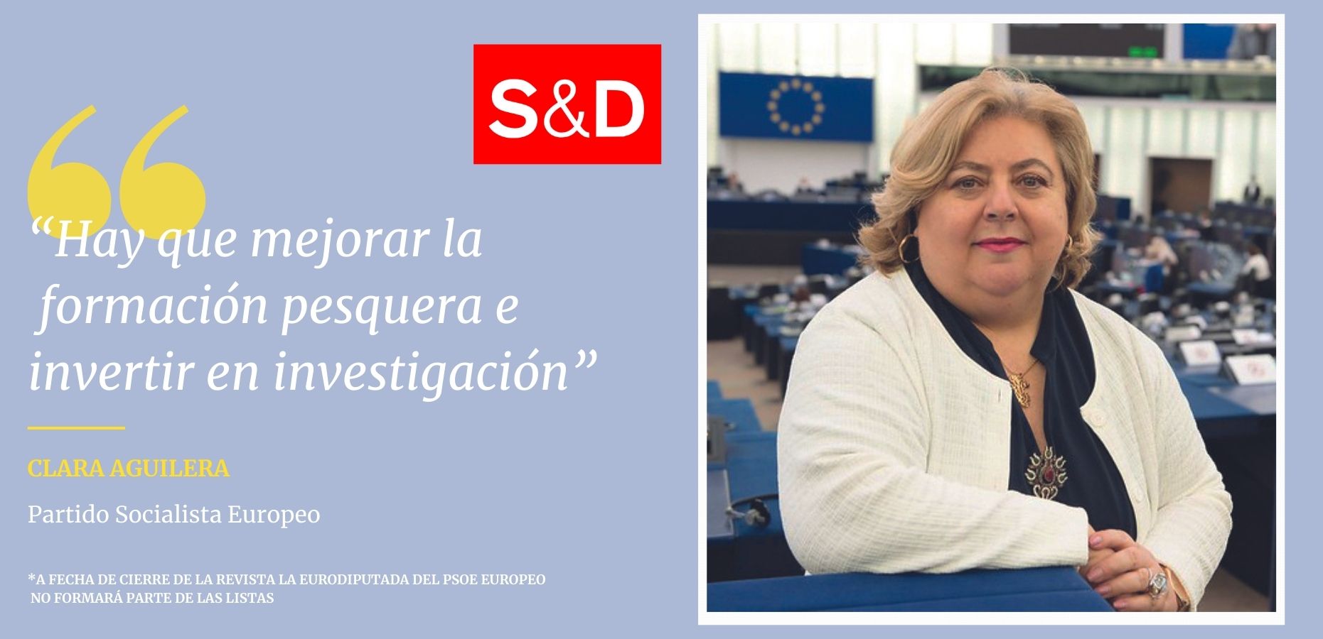 Eurodiputada PSOE Clara Aguilera