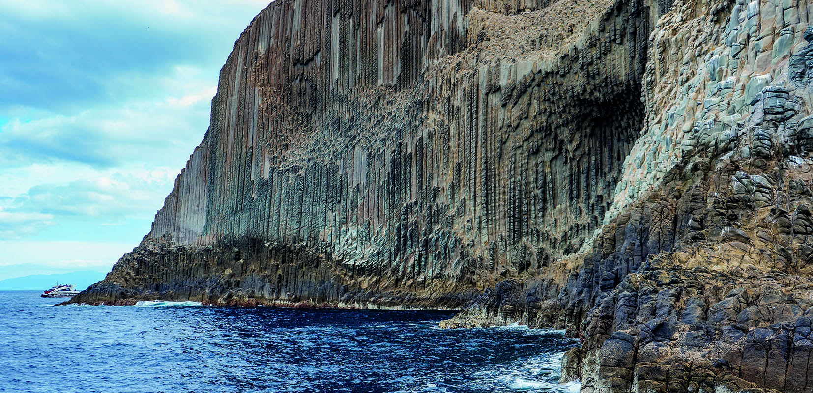 Playa de los órganos en La Gomera