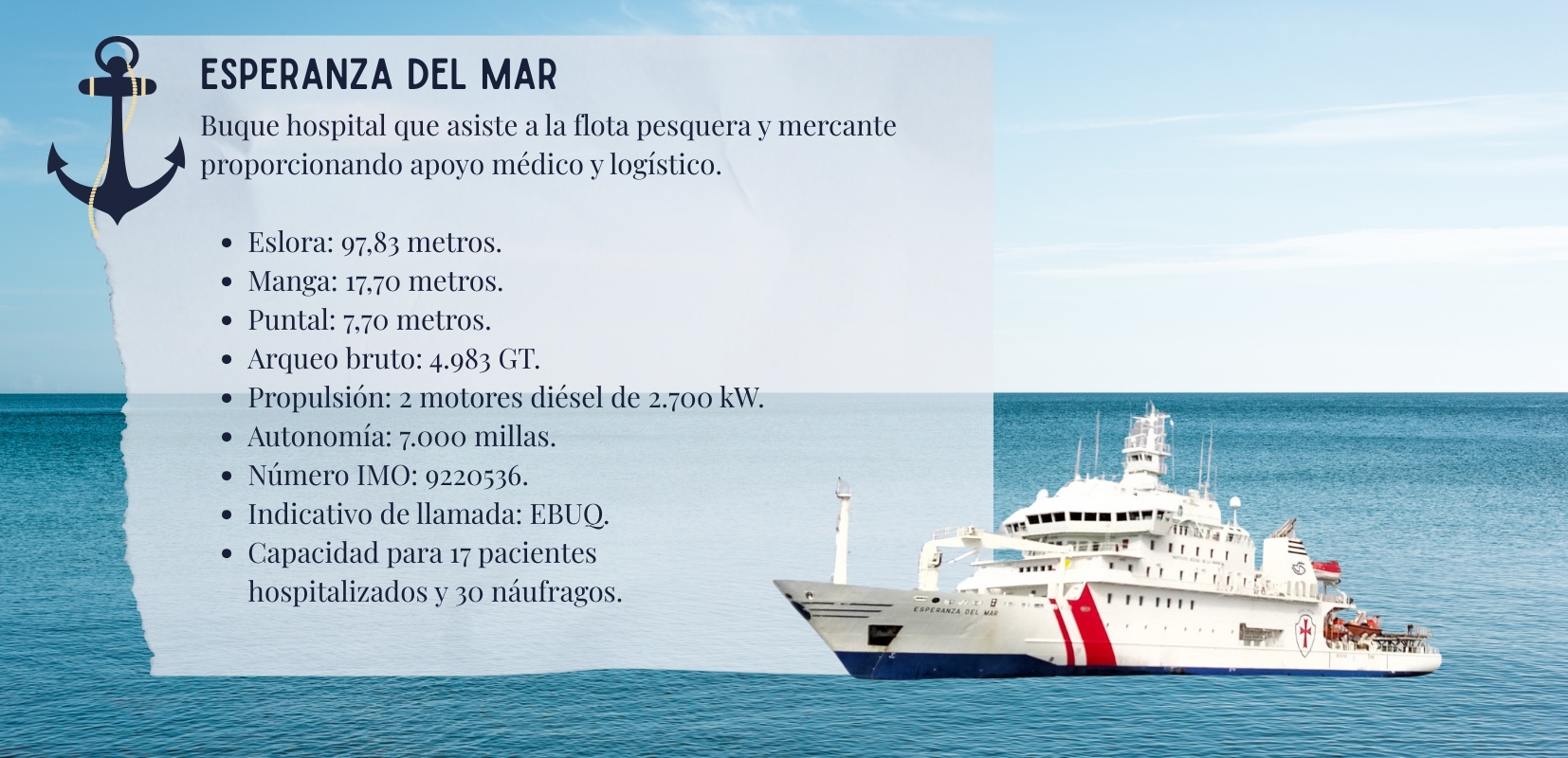 Datos sobre el Esperanza del mar