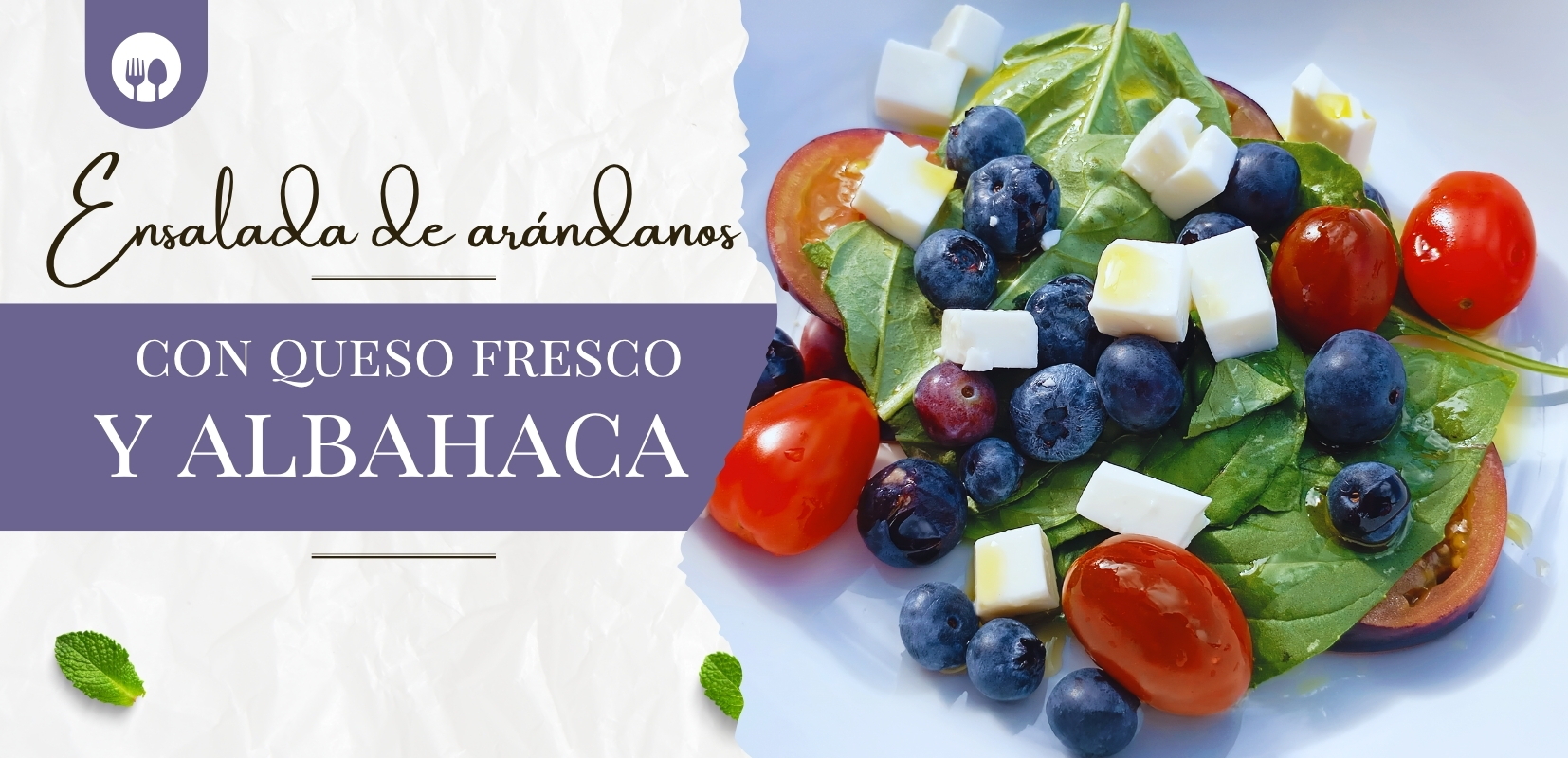 ensalada de arándanos