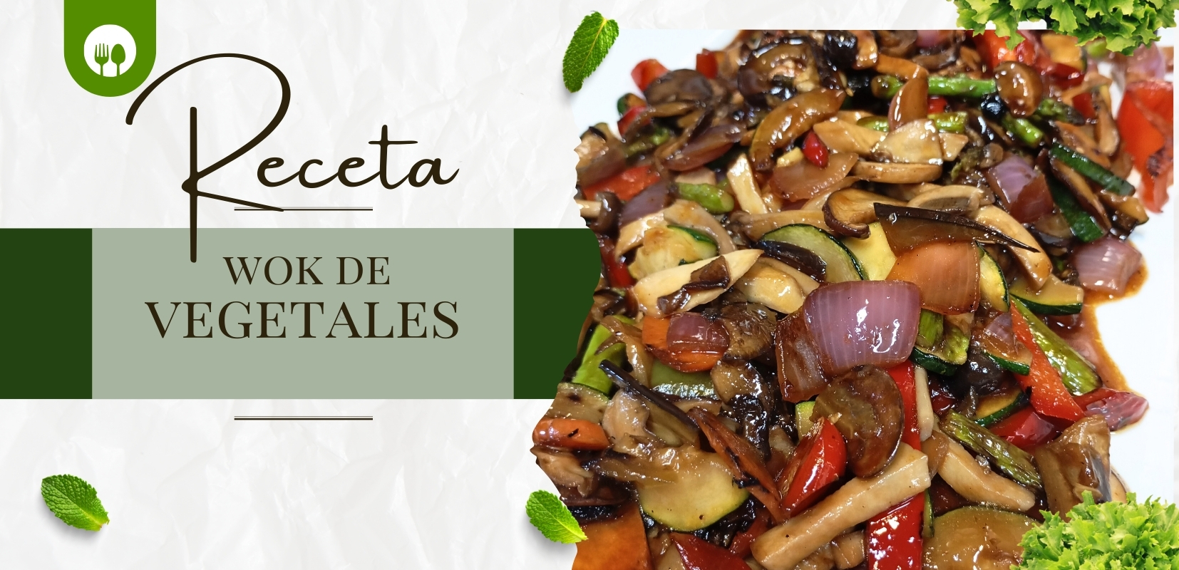 Receta wok de vegetales