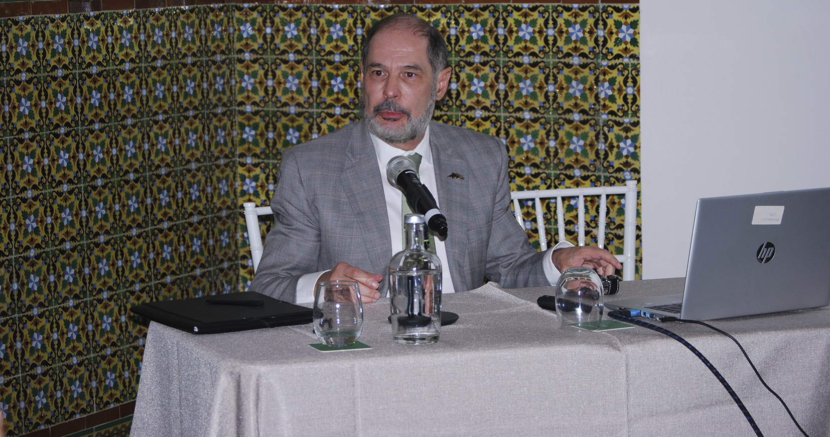 José María P. Toribio, subdirector de Acción Social, en su intervención