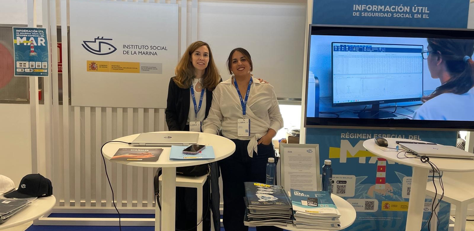 estand del ISM en el SunBlue Congress de Almería